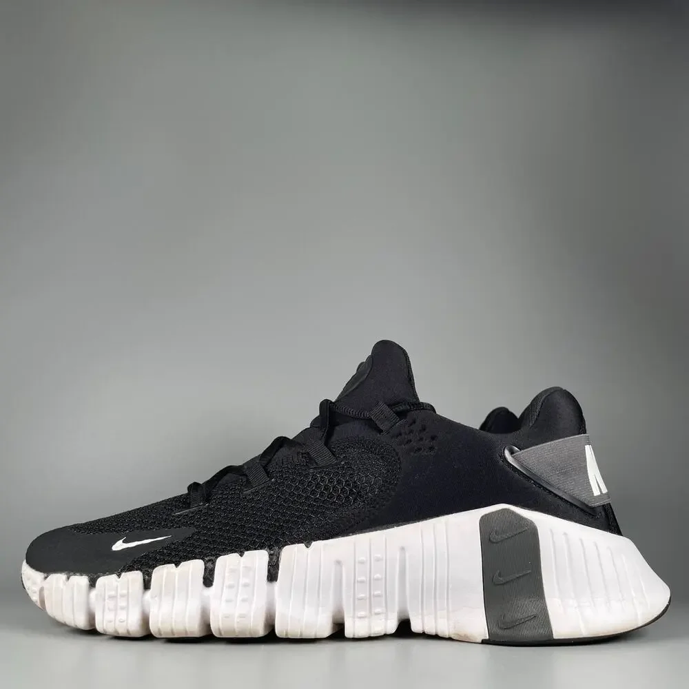 Nike Free Metcon 4 Men's Size 12 Black Gym Workout Shoe Trainers Lifting Sneaker